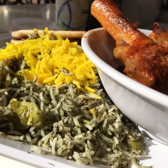 AZ Kabob House - Lamb shank Saturday Special with Dill rice.   So very good. - Persian/Iranian Near Me - Phoenix, Arizona