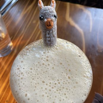 Indigo - Alpaca punch (complete with an alpaca lollipop) - Cocktail Bars Near Me - San Francisco, California