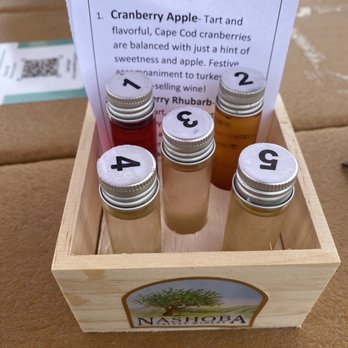Nashoba Valley Winery - Wine flight - Wineries Near Me - Bolton, Massachusetts
