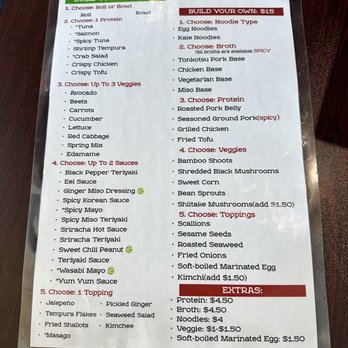 Poke Burri Charleston - Menu back - Poke Near Me - Charleston, South Carolina Poke Burri Charleston - Menu back - Poke Near Me - Charleston, South Carolina