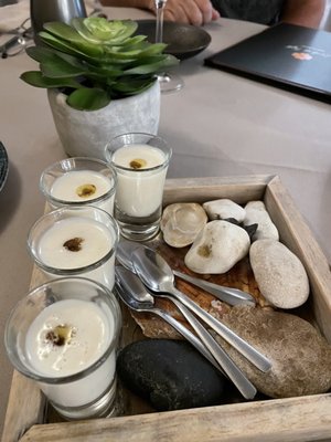 As De Trèfle -Restaurant Gastronomique et Véranda "cuisine d'été" Bernières sur mer, Caen mer. by null