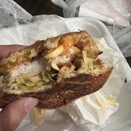 Good taste hot zinger burger Good taste hot zinger burger