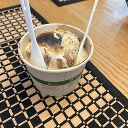 Humphry Slocombe - Oakland - "Secret S'mores" with Vietnamese Coffee Ice Cream instead of Secret Breakfast Ice Cream