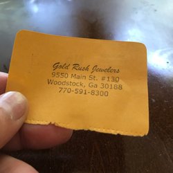 Gold Rush Jewelers - The refused to take my Visa card despite having Visa signage displayed.