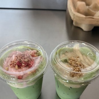 Project Matcha - Strawberry cream and banana cream matcha - Beverage Store Near Me - Portland, Oregon Project Matcha - Strawberry cream and banana cream matcha - Beverage Store Near Me - Portland, Oregon