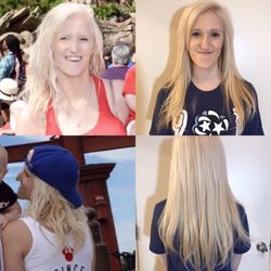 Najwa's Salon - Extension transformation!