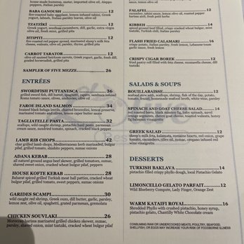 L'Olive - Menu L'Olive - Mediterranean Near Me - Venice, Florida