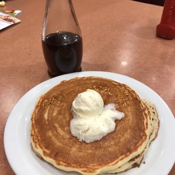 Denny's - Perfect pancakes, sugar free syrup available upon request! - American Near Me - Fernley, Nevada Denny's - Perfect pancakes, sugar free syrup available upon request! - American Near Me - Fernley, Nevada