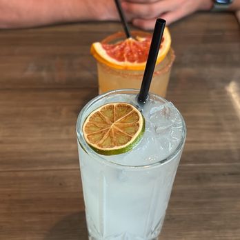 Nectar - Blueberry mule mocktail, habanero grapefruit something - Breakfast & Brunch Near Me - Hilton Head Island, South Carolina