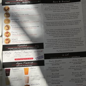 Guisados - Menu - Mexican Near Me - Los Angeles, California Guisados - Menu - Mexican Near Me - Los Angeles, California