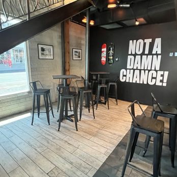 NADC Burger - Two tables in the corner - Burgers Near Me - Las Vegas, Nevada