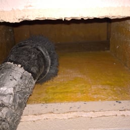 After: Considering the old fiberglass ducting, so much gunk could stick to that substrate. Taken midway through cleaning. Wow... After: Considering the old fiberglass ducting, so much gunk could stick to that substrate. Taken midway through cleaning. Wow...