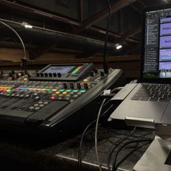 X32 next to a M1 MacBook Air