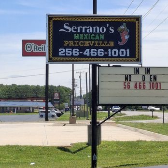 Serrano's Mexican - Outside - Mexican Near Me - Decatur, Alabama Serrano's Mexican - Outside - Mexican Near Me - Decatur, Alabama