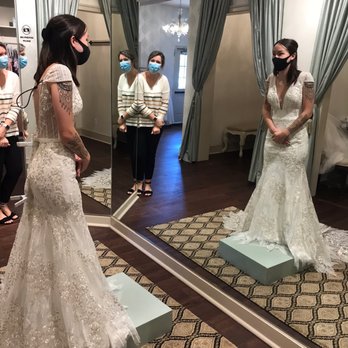 Lilla's Bridal Boutique - This is when Sam said "this is SO your dress!" And it sure was :) - Women's Clothing Near Me - York, Pennsylvania Lilla's Bridal Boutique - This is when Sam said "this is SO your dress!" And it sure was :) - Women's Clothing Near Me - York, Pennsylvania