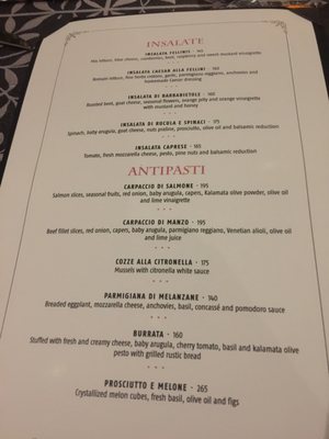 Menu photo 8 Fellini's Ristorante Cabo San Lucas, BCS Menu photo 8 Fellini's Ristorante Cabo San Lucas, BCS