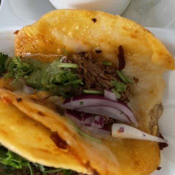 My Taco House - Quesabirria with missing tortilla corners and not even 1oz of meat. Yes I weighed the meat separately just to verify. - Tacos Near Me - Modesto, California My Taco House - Quesabirria with missing tortilla corners and not even 1oz of meat. Yes I weighed the meat separately just to verify. - Tacos Near Me - Modesto, California