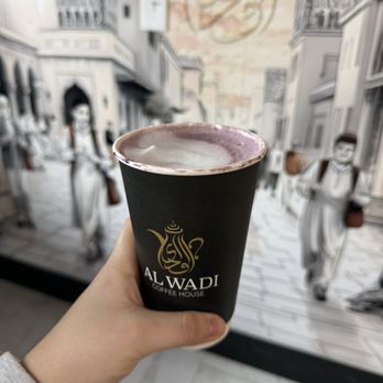 Al Wadi Coffee House - Ube late - Coffee & Tea Near Me - Milwaukee, Wisconsin