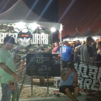 Beer Wars IPA Festival - Nighttime shot featuring skaters who maybe had too much. - Festivals Near Me - Boise, Idaho