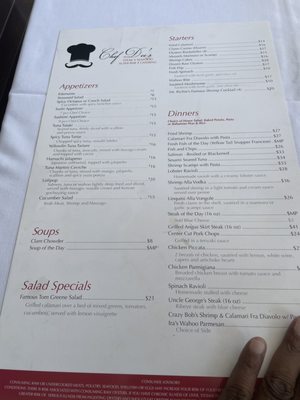 Menu photo 6 Chef Dee's Lighthouse Point, FL