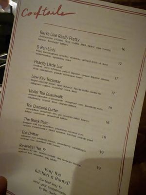 Menu photo 2 Scoundrel Greenville, SC Menu photo 2 Scoundrel Greenville, SC