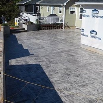 Yard Solutions - a concrete patio being installed - Landscaping Near Me - Palmyra, Virginia Yard Solutions - a concrete patio being installed - Landscaping Near Me - Palmyra, Virginia