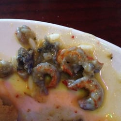 Bourbon Street - The craw-fish used in this establishment vary in color from white to a dark gray (almost black).  They are not very appetizing.