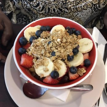 Stacks Kitchen - Big breakfast bowl - fruit, granola, and yogurt - Breakfast & Brunch Near Me - Matthews, North Carolina