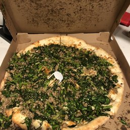 Sausage and Broccoli Rabe Pizza