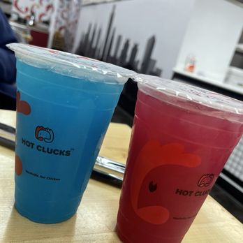 Hot Clucks - Blueberry lemonade Pomegranate lemonade - Chicken Shop Near Me - Glen Mills, Pennsylvania Hot Clucks - Blueberry lemonade Pomegranate lemonade - Chicken Shop Near Me - Glen Mills, Pennsylvania