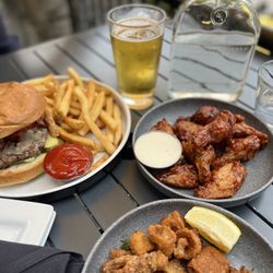 Black's Pub - BBQ Black's wings, Calamari, Mountain Burger