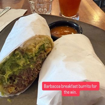 Cafe La Taza - Beef Barbacoa Breakfast Burrito - Coffee & Tea Near Me - San Francisco, California Cafe La Taza - Beef Barbacoa Breakfast Burrito - Coffee & Tea Near Me - San Francisco, California