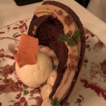 Carbone - Carrot cake - good, but not the best. - Italian Near Me - New York, New York Carbone - Carrot cake - good, but not the best. - Italian Near Me - New York, New York