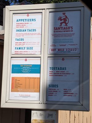 Menu photo 6 Santiago's Castle Rock, CO
