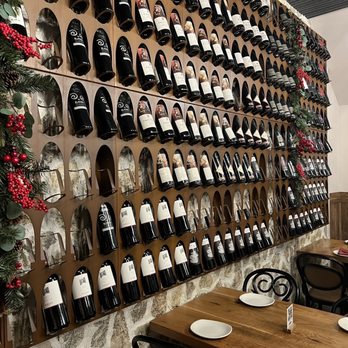 AMBAR Restaurant, Capitol Hill - Beautiful wine rack in the upstairs back room - Modern European Near Me - Washington, DC, District of Columbia AMBAR Restaurant, Capitol Hill - Beautiful wine rack in the upstairs back room - Modern European Near Me - Washington, DC, District of Columbia