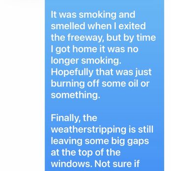 Awesome Auto Body - Text sent within minutes of returning home after picking up car (after 6 months wait). - Body Shops Near Me - Dallas, Texas Awesome Auto Body - Text sent within minutes of returning home after picking up car (after 6 months wait). - Body Shops Near Me - Dallas, Texas