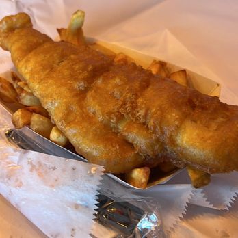 The Cod Father - Beautiful golden brown helping of Cod - Fish & Chips Near Me - Summerville, South Carolina