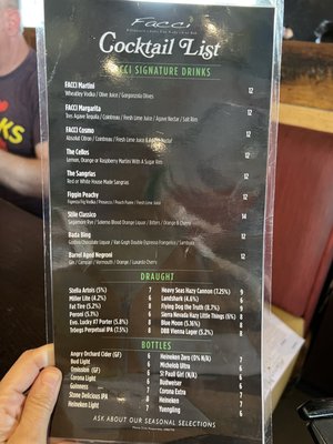 Menu photo 6 Facci Ristorante Ellicott City, MD