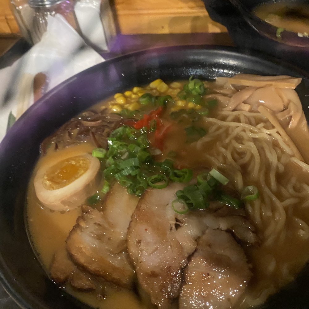 Mushroom and chicken ramen Mushroom and chicken ramen