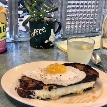 Milktooth - Cranberry Walnut & TP Caerphilly Cheddar Grilled Cheese and French 75- so yummy - Breakfast & Brunch Near Me - Indianapolis, Indiana