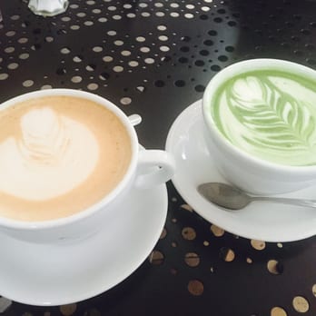 Urth Caffé-Pasadena - Divine Chai tea latte & Morracan green tea latte! - Cafes Near Me - Pasadena, California