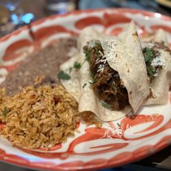 Lupe Tortilla Mexican Restaurant - Barbacoa tacos - a bit dry