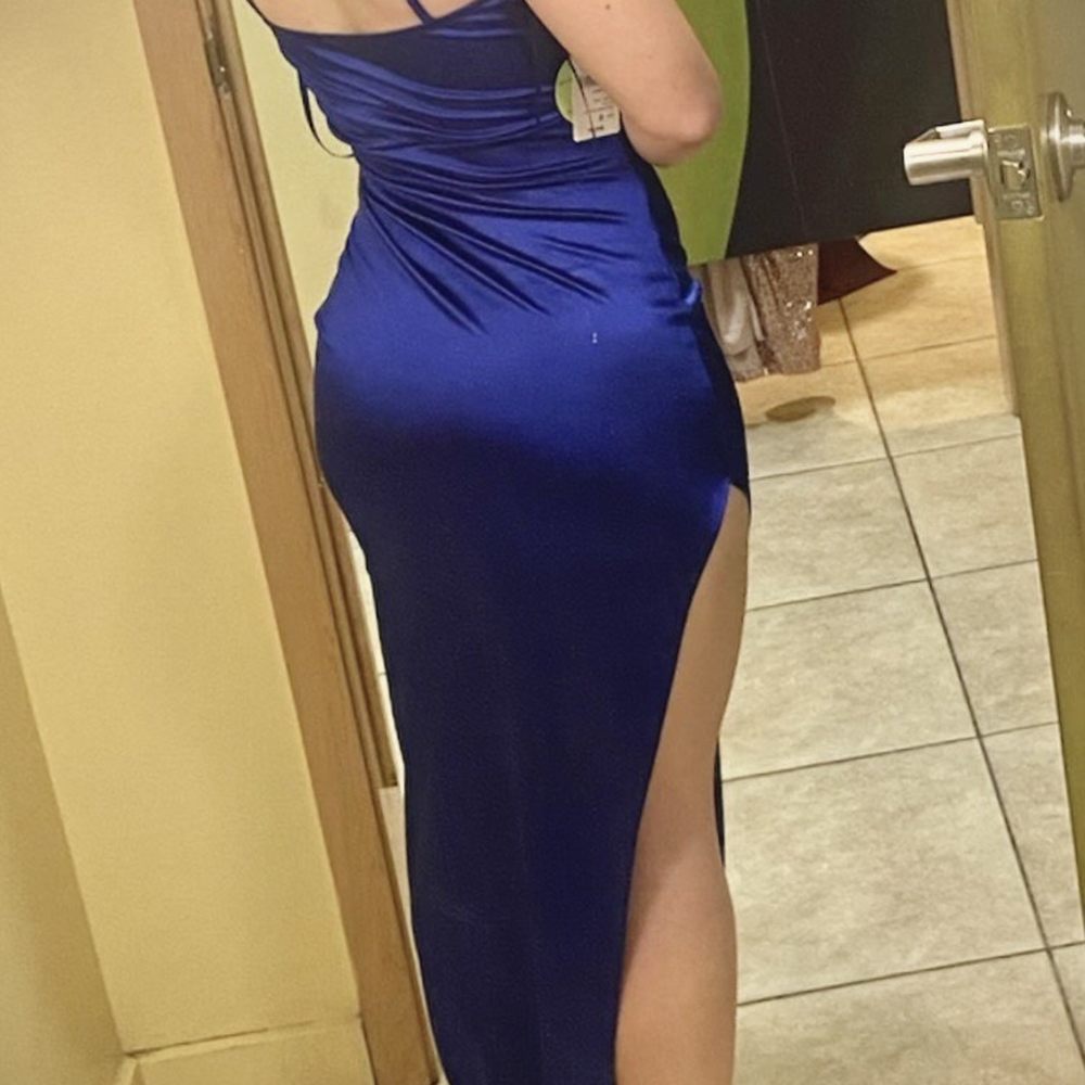 BEFORE: dress was way too long BEFORE: dress was way too long