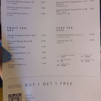 Heytea - Menu - Bubble Tea Near Me - Monterey Park, California