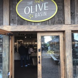 the entrance to the olive basin