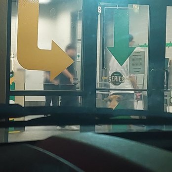 Subway - a view of a subway through a window - Fast Food Near Me - Spanish Springs, Nevada