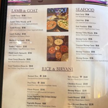 KOHINOOR Indian Cuisine - Menu - Indian Near Me - Pleasant Hill, California