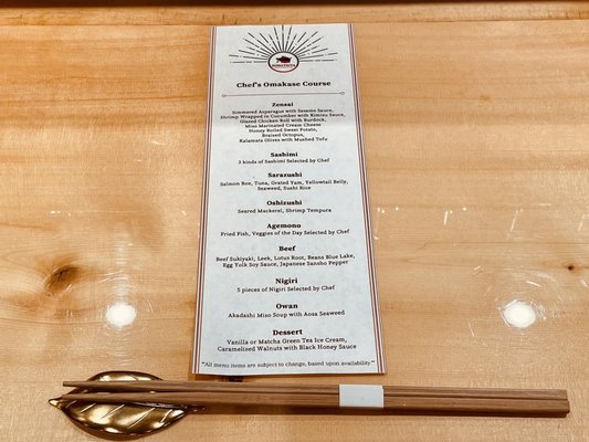 Menu photo 8 Komatsuya San Diego, CA