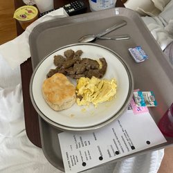 Stonemere Rehabilitation Center - Breakfast... requested no pork.