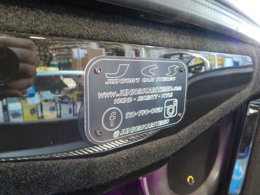 Photo of Junior's Car Stereo - Fremont, CA, US. Enclosure Built and Certified here at Juniors Car Stereo for the 2016 Mercedes S63